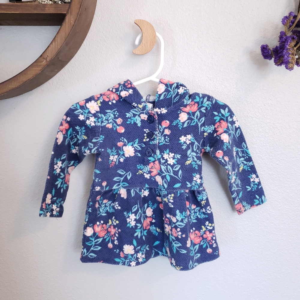 Carters Floral Peplum Sweater